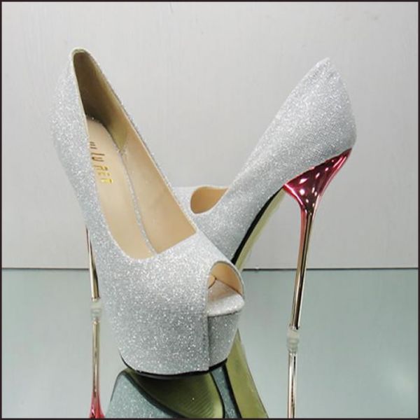 Sapato Peep Toe Aberto - Cód.018