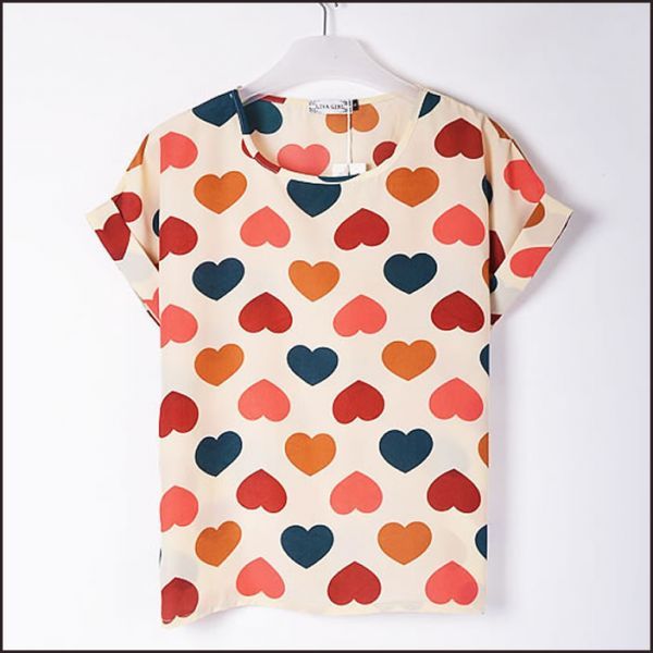 Blusa de Seda - Várias Estampas - Cód. 007